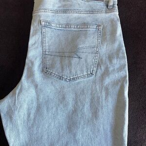 American Eagle Outfitters Blue Straight Jeans